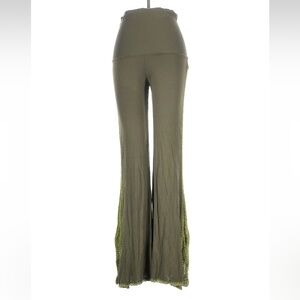 Chic Olive Flare Women's Pants